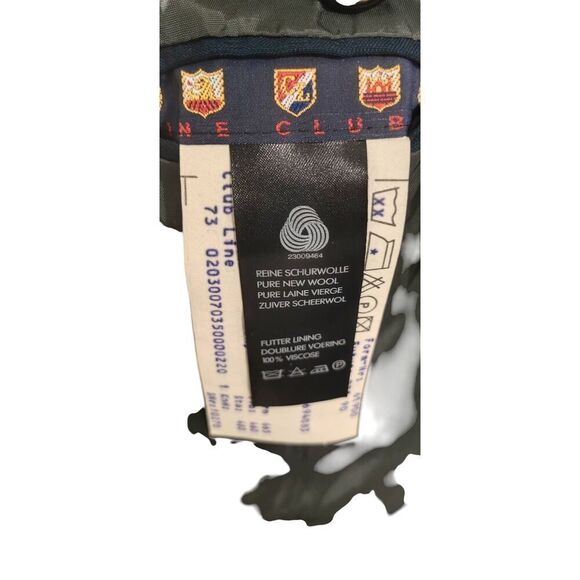 Desch Men's Italian Wool Double Breasted Tartan Plaid Sport Coat Size 44 Regular - Picture 7 of 13